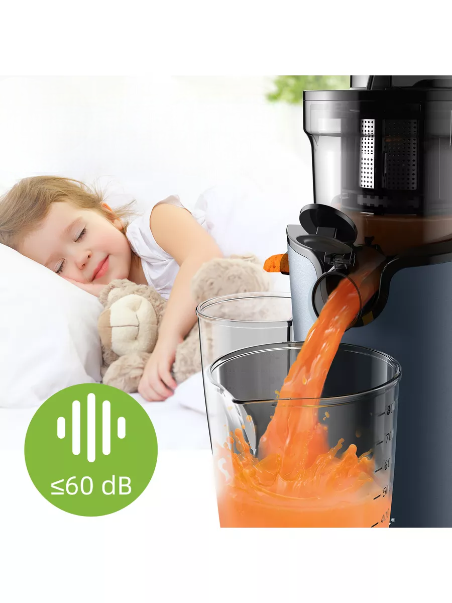 Extracteur de Jus à Rotation Lente – Puissance et Performance pour des Jus Parfaits