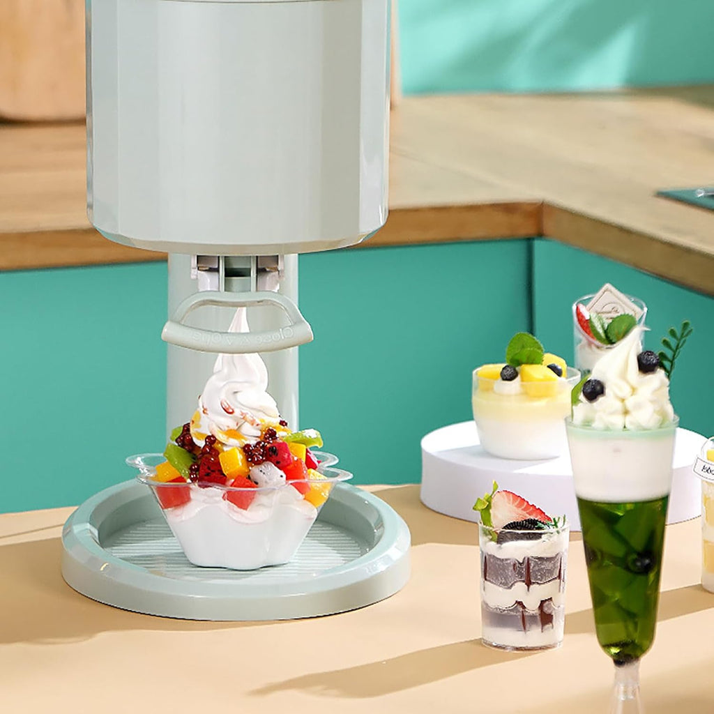 🍦 Machine à Glace à l’Italienne Automatique | 1L – Compacte, Rapide, Facile à Nettoyer