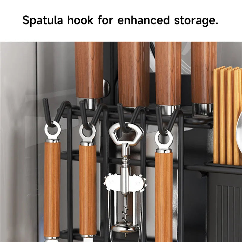 Égouttoir à vaisselle à 2 étages antirouille