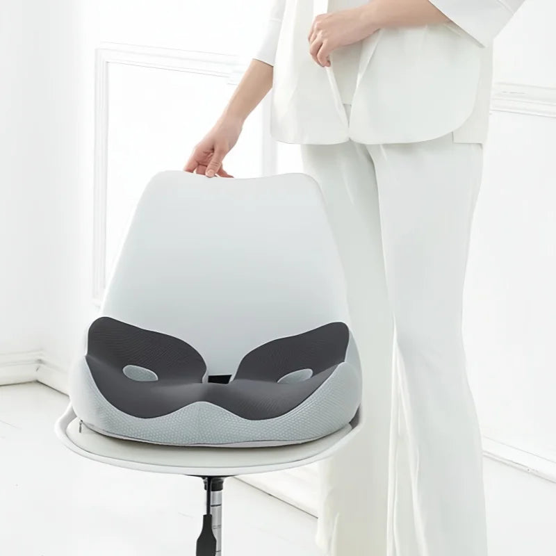 Adjustable Memory Foam Sit Bone Relief Seat Cushion
