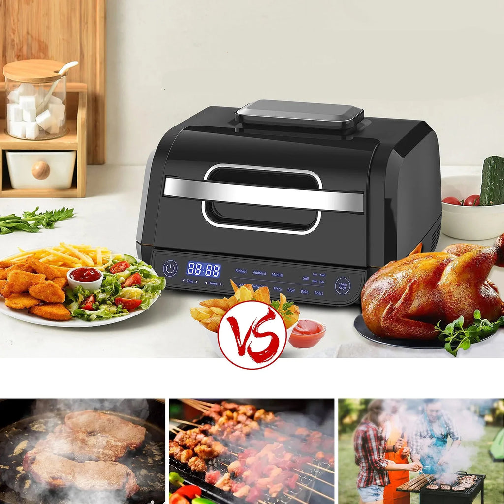 Friteuse à air tactile 8 en 1 | 6L