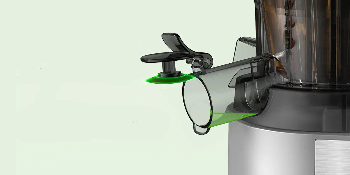 🍹 Extracteur de Jus à Froid | Goulotte Large & Nettoyage Facile – 60 tr/min, 7 Étapes d’Extraction