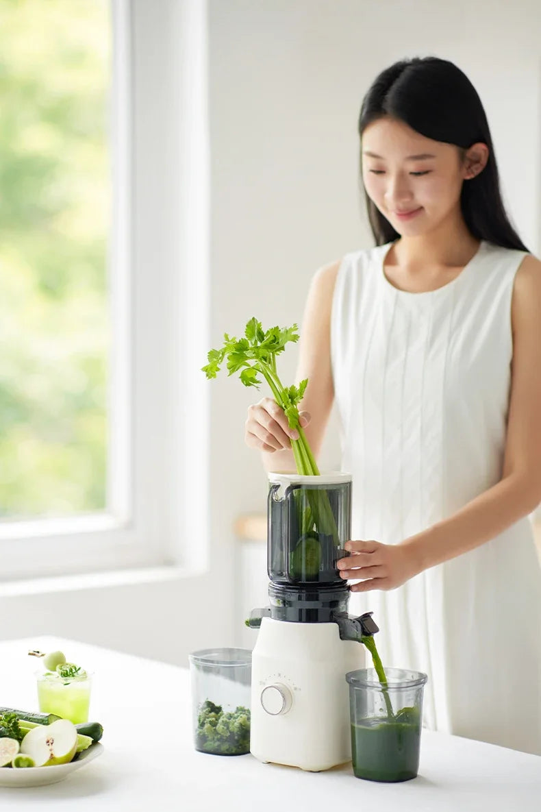 Extracteur de Jus Premium à Rotation Lente – Haute Performance & Multifonction !