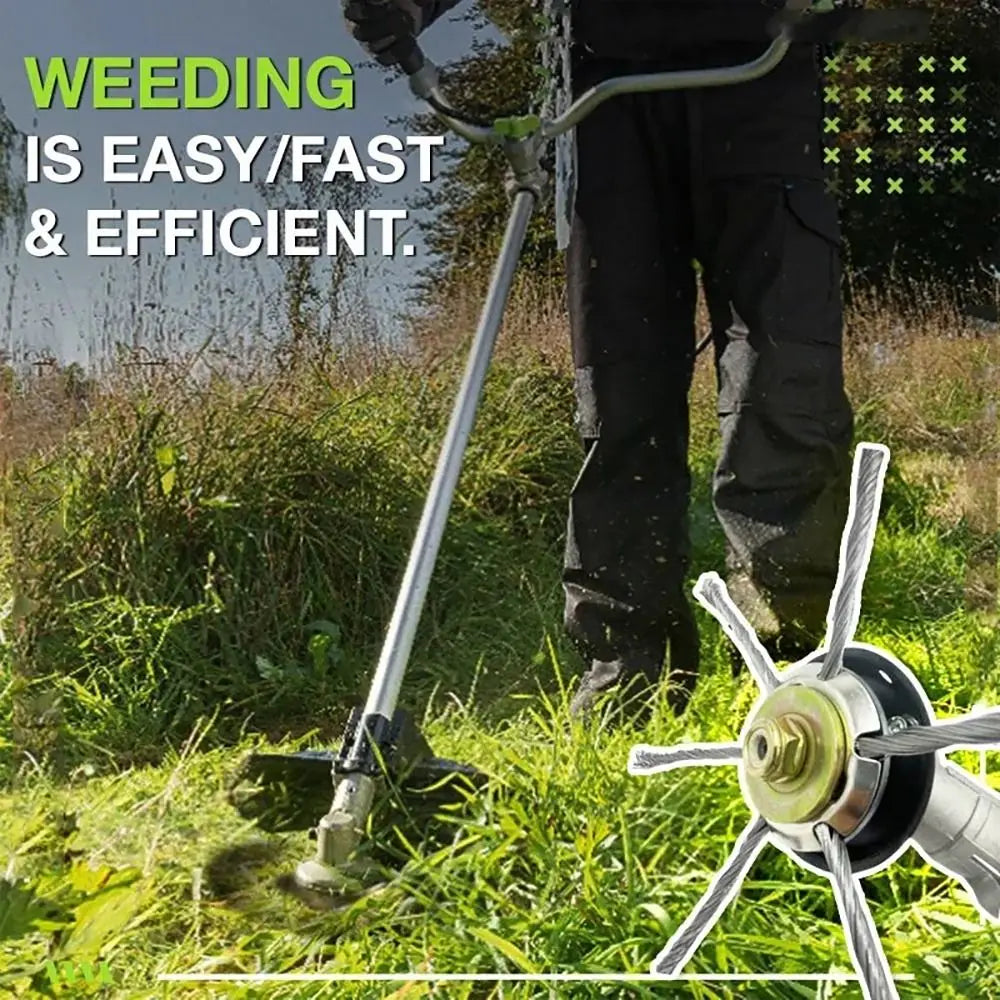 Steel Wire Brush Cutter Head – Universal Fit