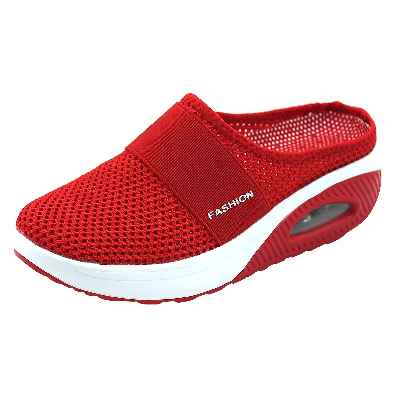 Air-cushion diabetic slip-on shoes