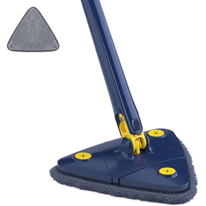 360° rotating triangular broom Powerful self-wringing