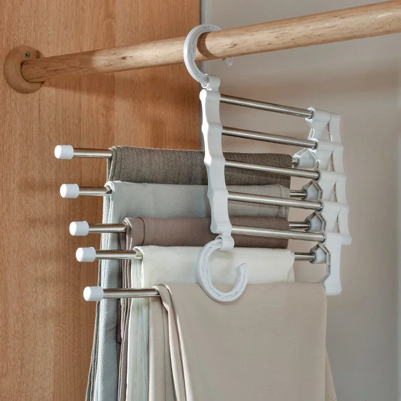 Multifunctional trouser rack