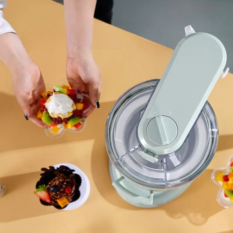 🍦 Machine à Glace à l’Italienne Automatique | 1L – Compacte, Rapide, Facile à Nettoyer