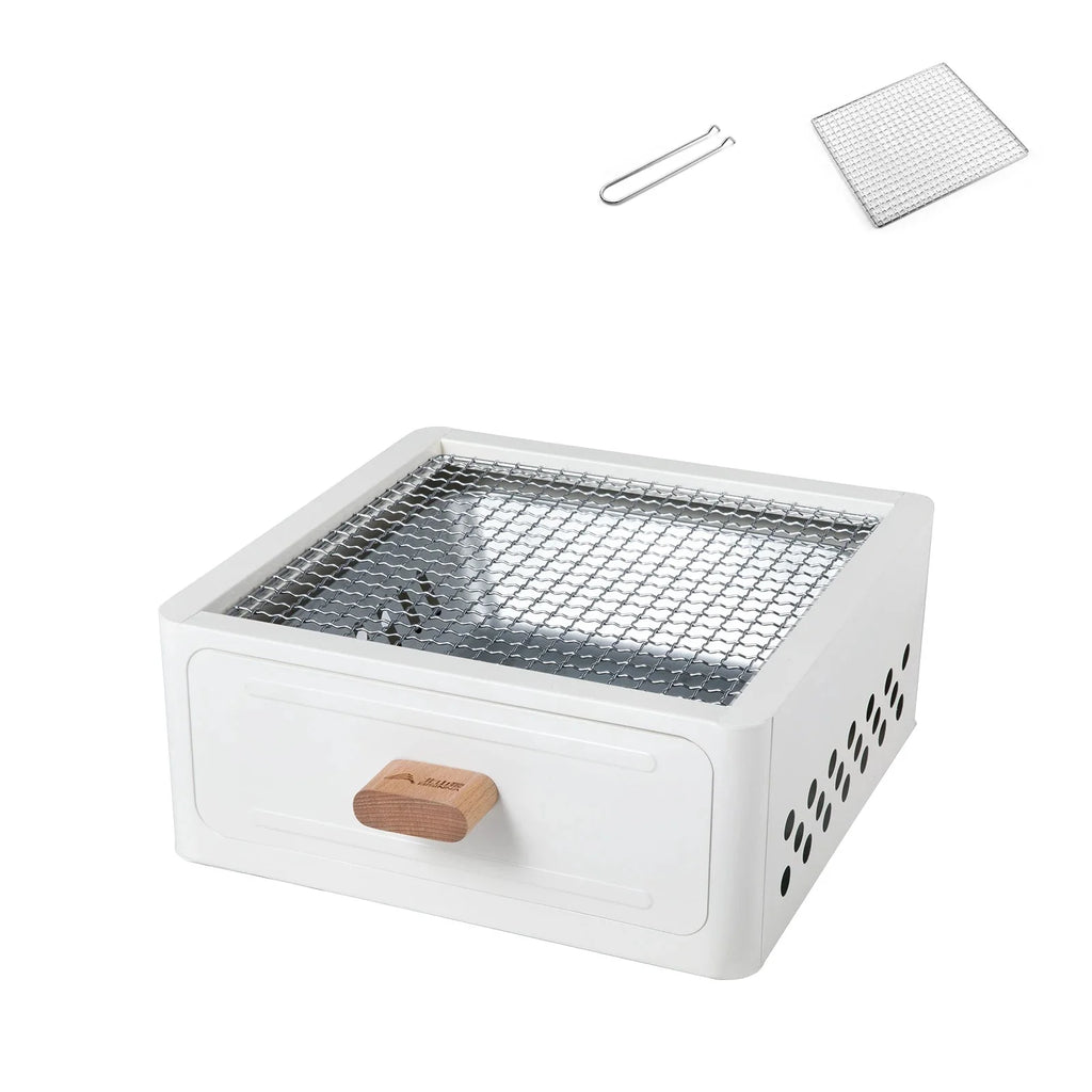 🍢 Mini Barbecue à Charbon Multifonction Portable en Métal