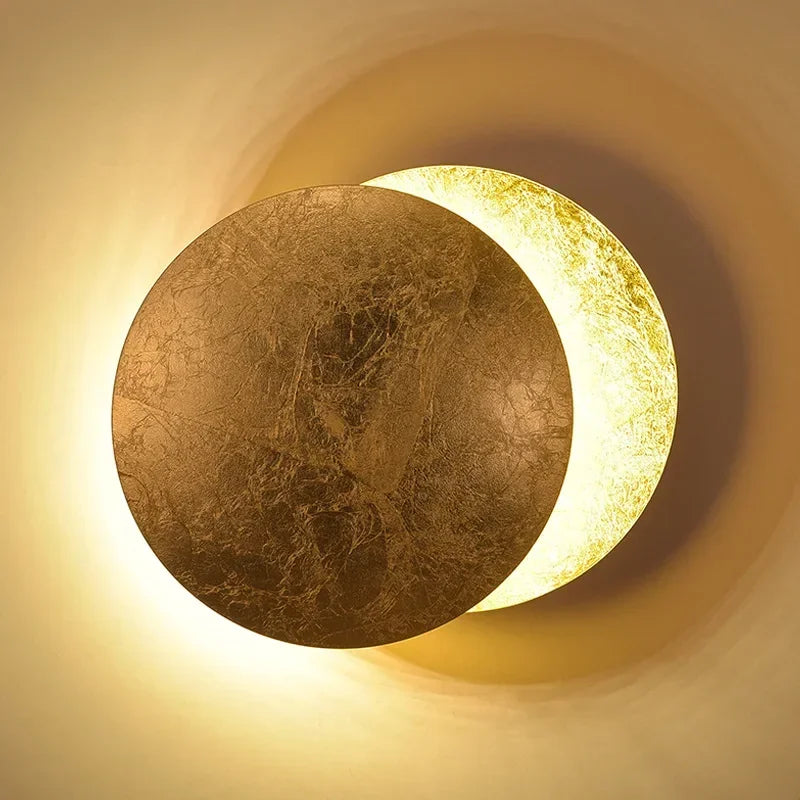 Wall Sconce Light – Modern Scandinavian Eclipse Design