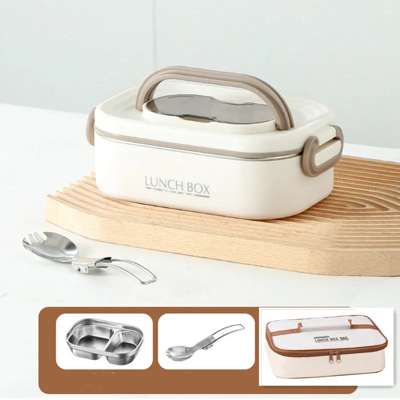 1500ml Double-Layer Thermal Lunch Box – Leak-Proof & Insulated for Hot Meals Anywhere