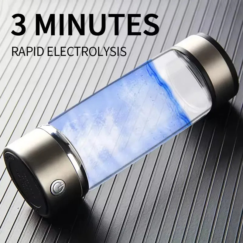 Portable H2 Water Bottle