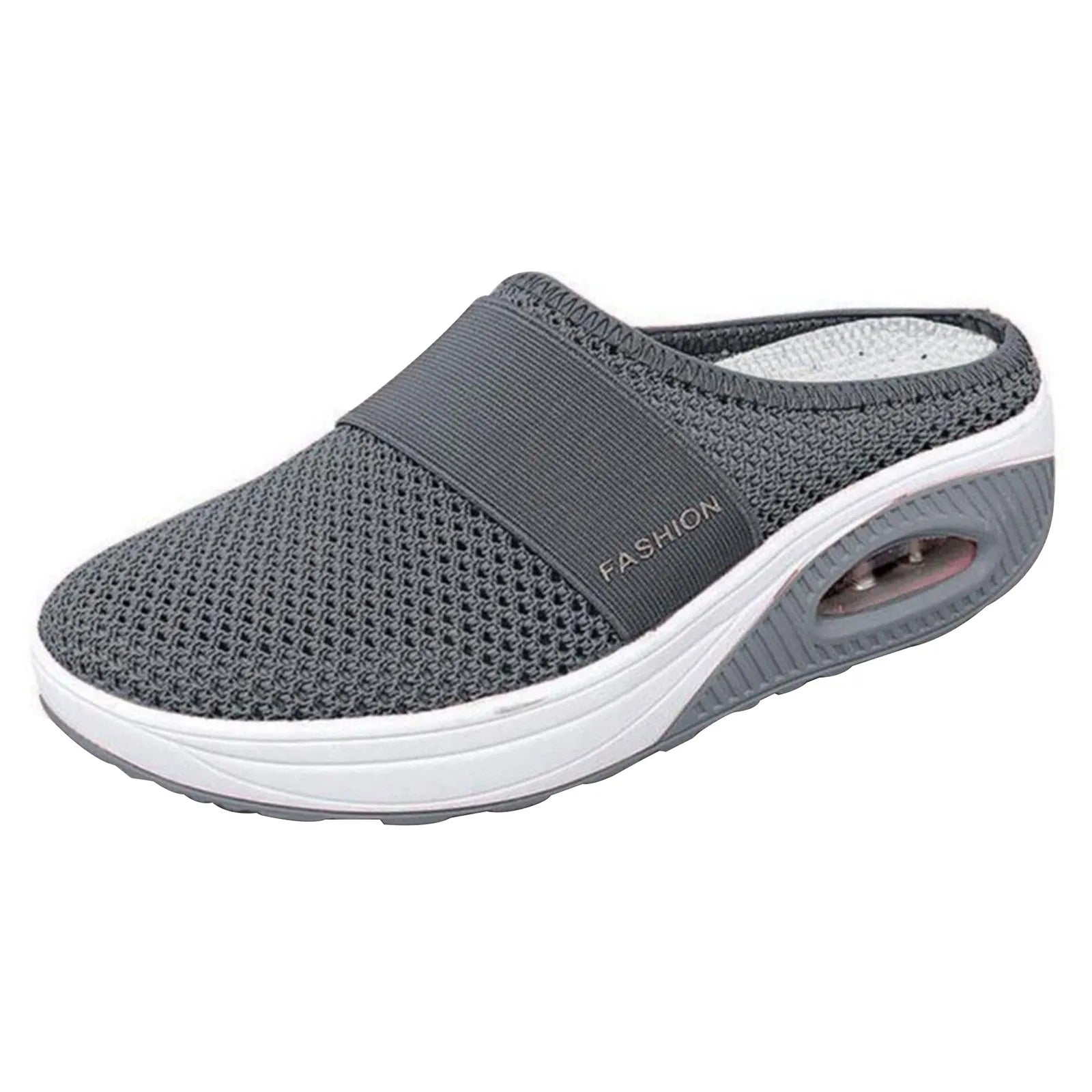 Air-cushion diabetic slip-on shoes