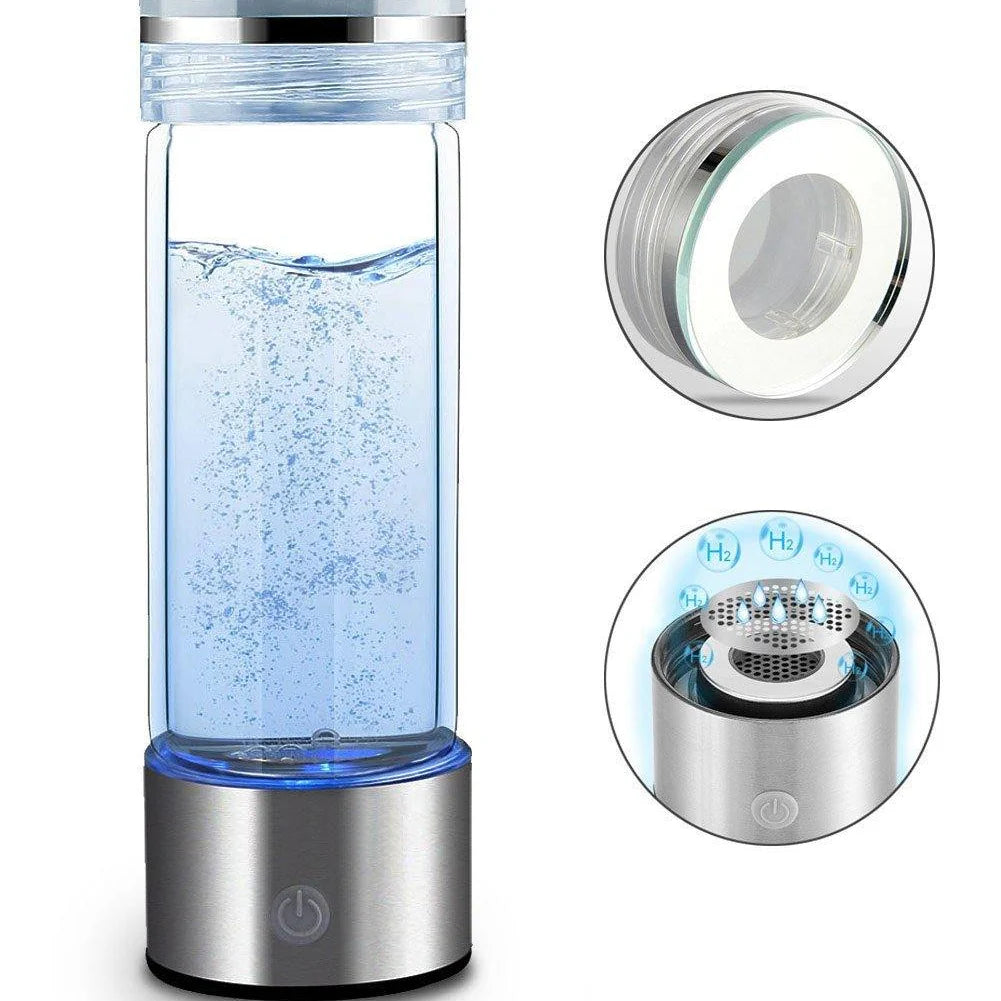 Portable H2 Water Bottle